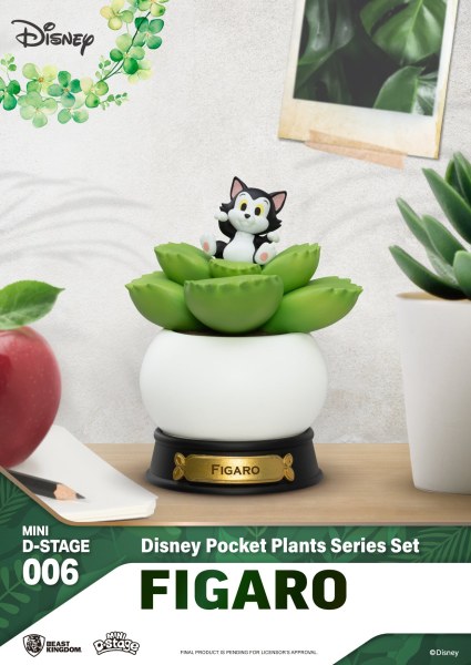Lotto di 6 Mini Diorama Stage " "Pocket plants" '' series - Disney mini D-Stage