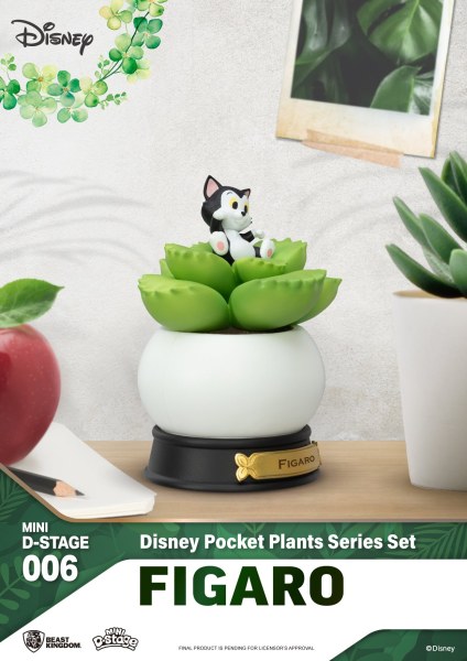 Lotto di 6 Mini Diorama Stage " "Pocket plants" '' series - Disney mini D-Stage