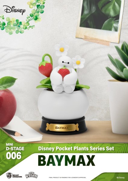 Lotto di 6 Mini Diorama Stage " "Pocket plants" '' series - Disney mini D-Stage