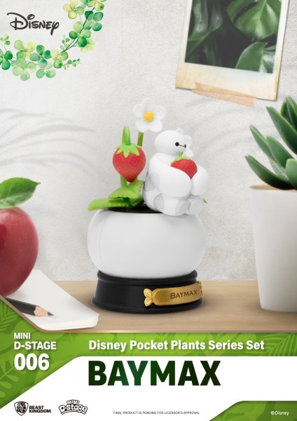 Lotto di 6 Mini Diorama Stage " "Pocket plants" '' series - Disney mini D-Stage
