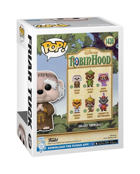 FunkoPop! 1436 – Fratello Tuck Robin Hood – Disney