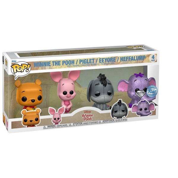 Confezione da 4 Funko Pop! Movie Vinyl - Winnie the pooh - Disney