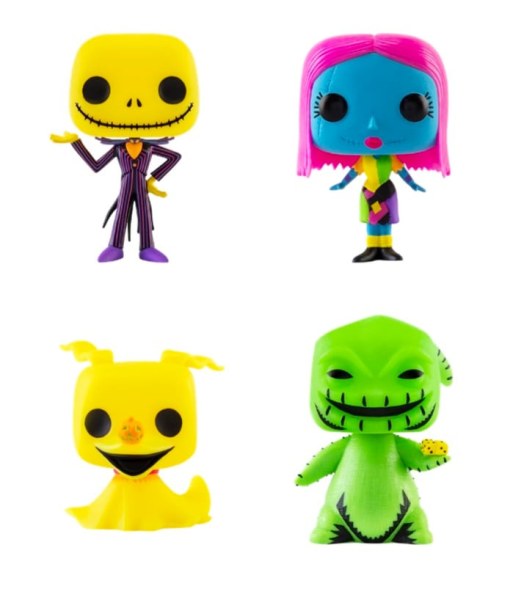 Confezione da 4 Funko Pop! Movie Vinyl - Nightmare before Christmas (EMEA) - Disney