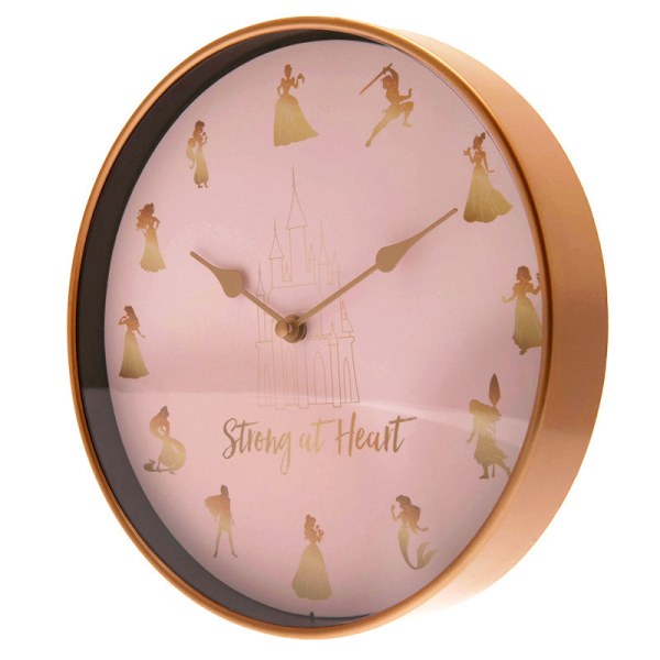 Orologio da parete Principesse Disney "Forti nel cuore"