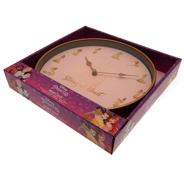 Orologio da parete Principesse Disney "Forti nel cuore"