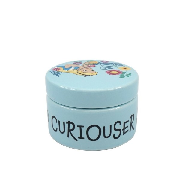 Scatola rotonda in ceramica Alice nel Paese delle Meraviglie - Disney