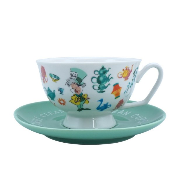 Tazza e piattino Alice nel Paese delle Meraviglie - Disney