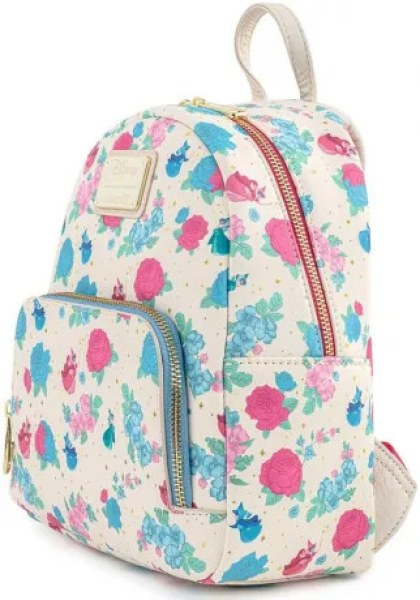 MINI ZAINO Le Tre Fate Buone Floreale - DISNEY LOUNGEFLY