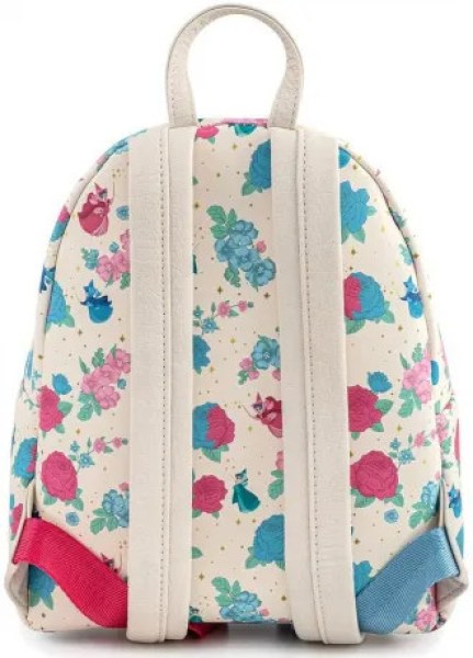 MINI ZAINO Le Tre Fate Buone Floreale - DISNEY LOUNGEFLY