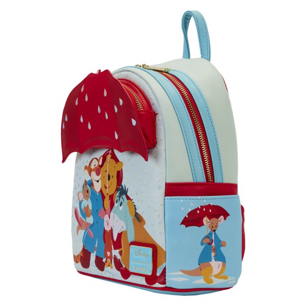MINI ZAINO Winnie the Pooh e i suoi amici giornata di pioggia - DISNEY LOUNGEFLY