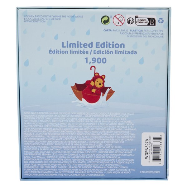 PIN Collector Winnie e i suoi amici scivolano in una giornata piovosa Edizione limitata - Disney