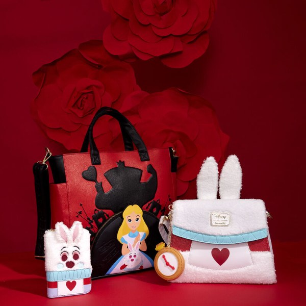 PORTAFOGLIO Coniglio Bianco Alice nel Paese delle Meraviglie - DISNEY LOUNGEFLY