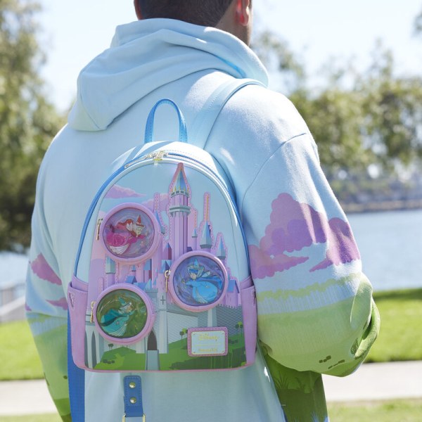 Mini zaino del castello della Bella Addormentata con Le Tre Fate Buone - DISNEY LOUNGEFLY