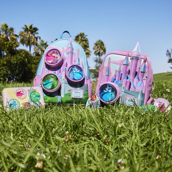 Mini zaino del castello della Bella Addormentata con Le Tre Fate Buone - DISNEY LOUNGEFLY