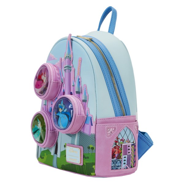 Mini zaino del castello della Bella Addormentata con Le Tre Fate Buone - DISNEY LOUNGEFLY