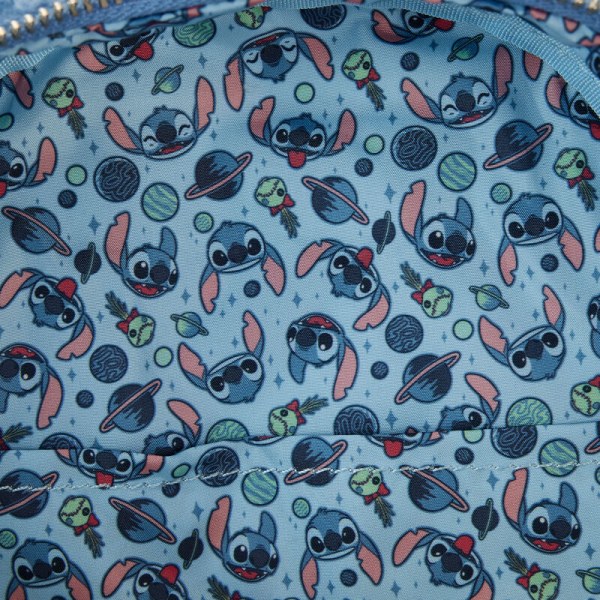 Zaino Mini Stitch peluche Sherpa - DISNEY LOUNGEFLY