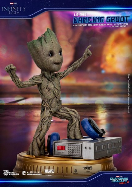 Dancing Groot 1/1 Guardiani della Galassia 2 1/1 - Marvel Life Size Statue