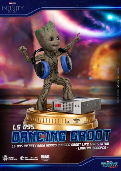 Dancing Groot 1/1 Guardiani della Galassia 2 1/1 - Marvel Life Size Statue