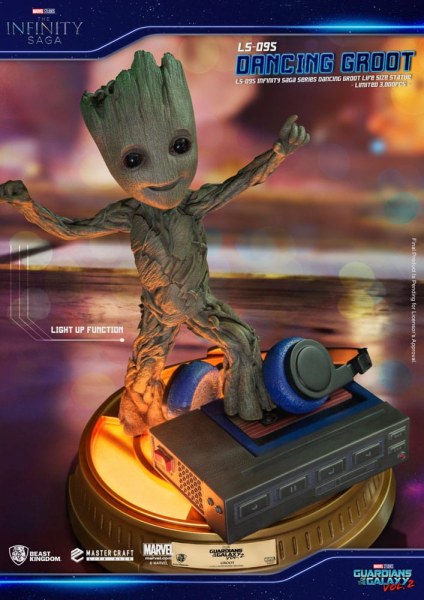 Dancing Groot 1/1 Guardiani della Galassia 2 1/1 - Marvel Life Size Statue