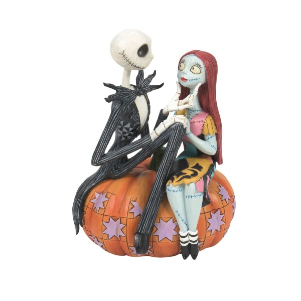 Jack e Sally su una zucca - Disney Traditions