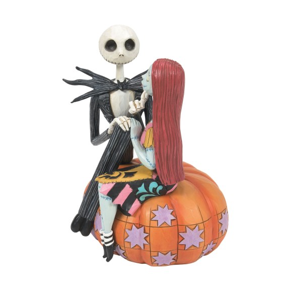 Jack e Sally su una zucca - Disney Traditions