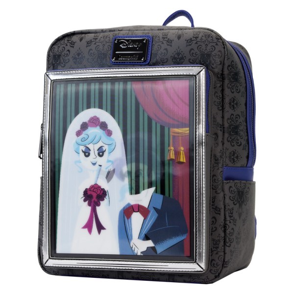 MINI ZAINO Lenticolare Haunted Mansion Ritratto The Black Widow - DISNEY LOUNGEFLY