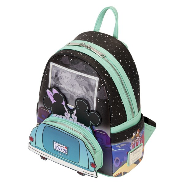 MINI ZAINO Lenticolare Topolino e Minnie Date Night al Drive-In - DISNEY LOUNGEFLY