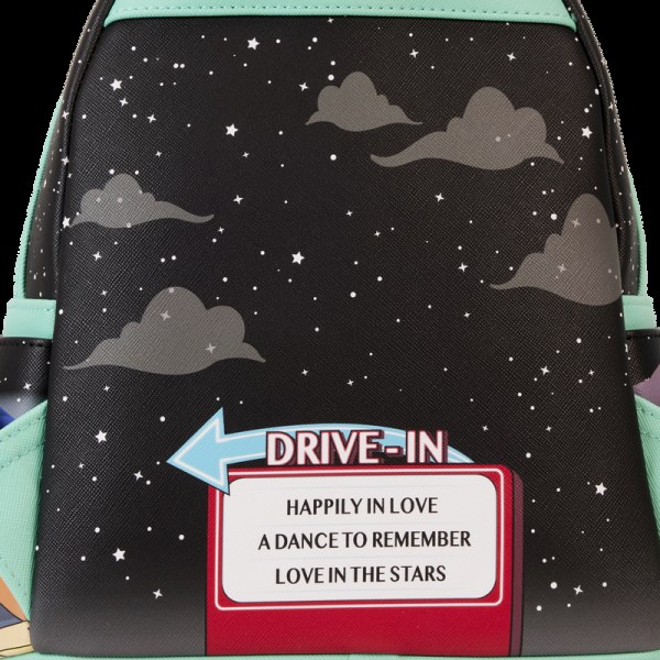 MINI ZAINO Lenticolare Topolino e Minnie Date Night al Drive-In - DISNEY LOUNGEFLY