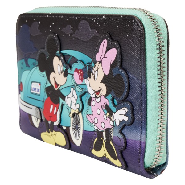 Portafoglio lenticolare Topolino e Minnie Date night al Drive-In - DISNEY LOUNGEFLY