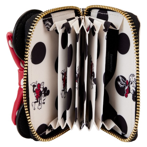 Portafoglio fisarmonica Minnie fa vibrare i punti - DISNEY LOUNGEFLY