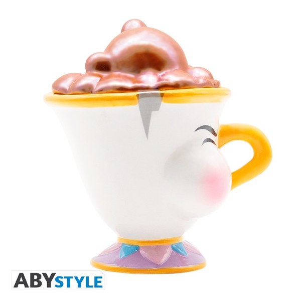 TAZZA ZIP CON BOLLE LA BELLA E LA BESTIA - DISNEY