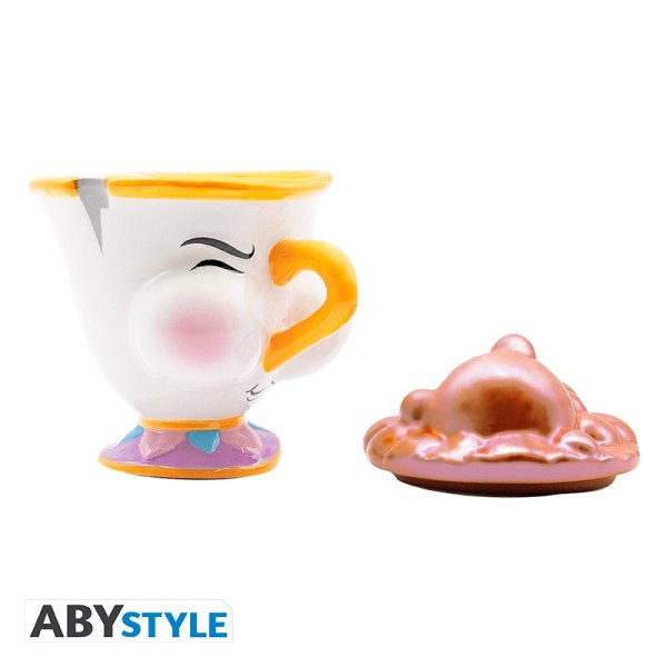 TAZZA ZIP CON BOLLE LA BELLA E LA BESTIA - DISNEY