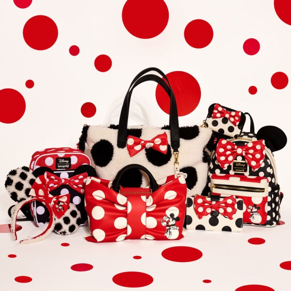 FASCIA Minnie fa vibrare i puntini classici sherpa - DISNEY LOUNGEFLY