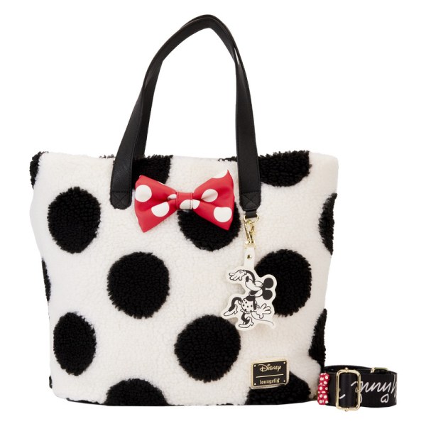 Borsa tote Minnie fa vibrare i puntini - DISNEY LOUNGEFLY