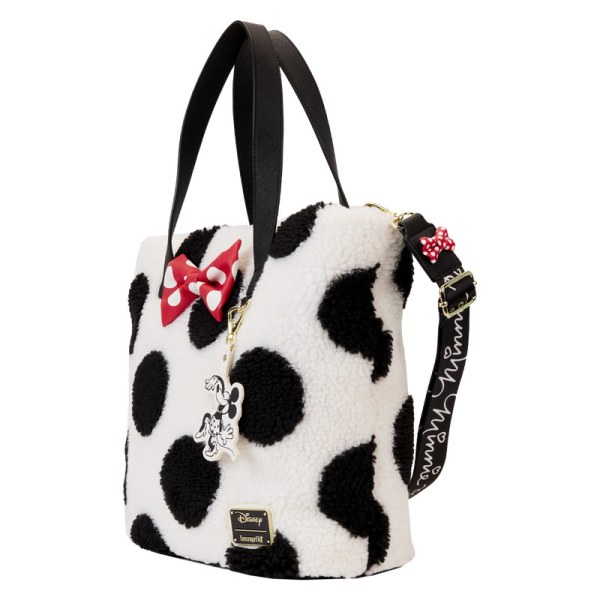 Borsa tote Minnie fa vibrare i puntini - DISNEY LOUNGEFLY