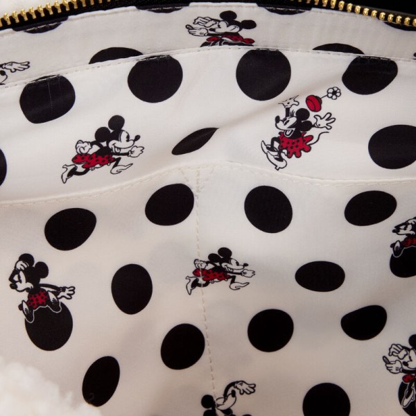 Borsa tote Minnie fa vibrare i puntini - DISNEY LOUNGEFLY