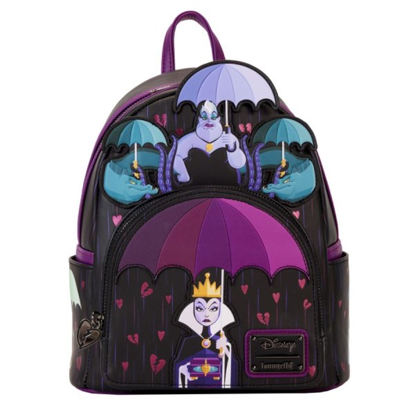 MINI ZAINO I cattivi ti maledicono il cuore - DISNEY LOUNGEFLY