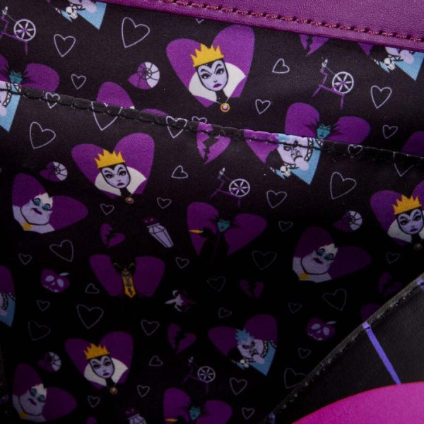 BORSA A TRACOLLA I cattivi ti maledicono il cuore - DISNEY LOUNGEFLY