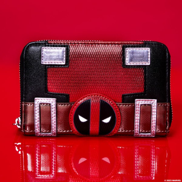 PORTAFOGLIO Marvel Metallic Deadpool - MARVEL LOUNGEFLY