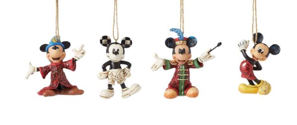 Confezione da 4 addobbo Topolino – Disney Traditions