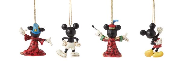 Confezione da 4 addobbo Topolino – Disney Traditions