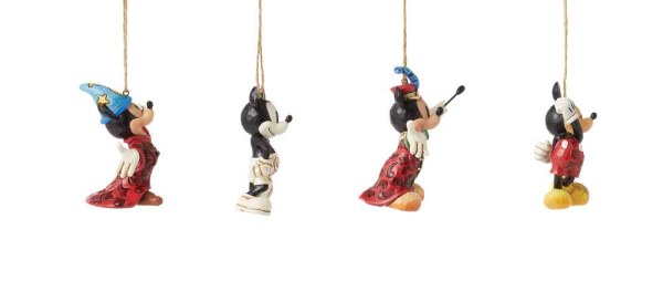 Confezione da 4 addobbo Topolino – Disney Traditions