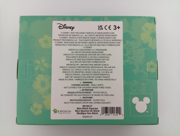 Lotto di 6 mini figurine Stitch (finestra) - Disney Grand Jester