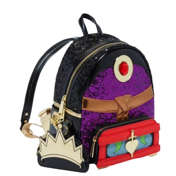 MINI-ZAINO Evil Queen Crown Paillettes – DISNEY LOUNGEFLY