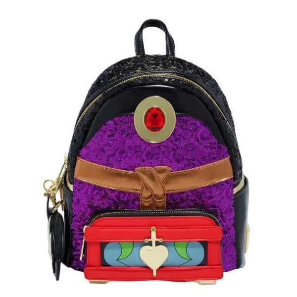 MINI-ZAINO Evil Queen Crown Paillettes – DISNEY LOUNGEFLY