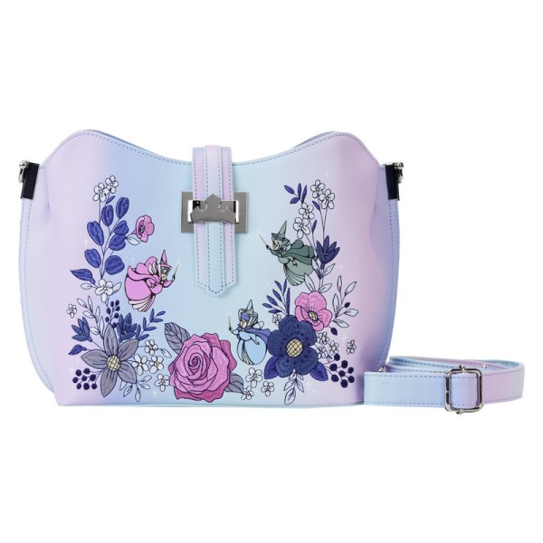BORSA A TRACOLLA Scena floreale del 65° anniversario della Bella Addormentata - DISNEY LOUNGEFLY