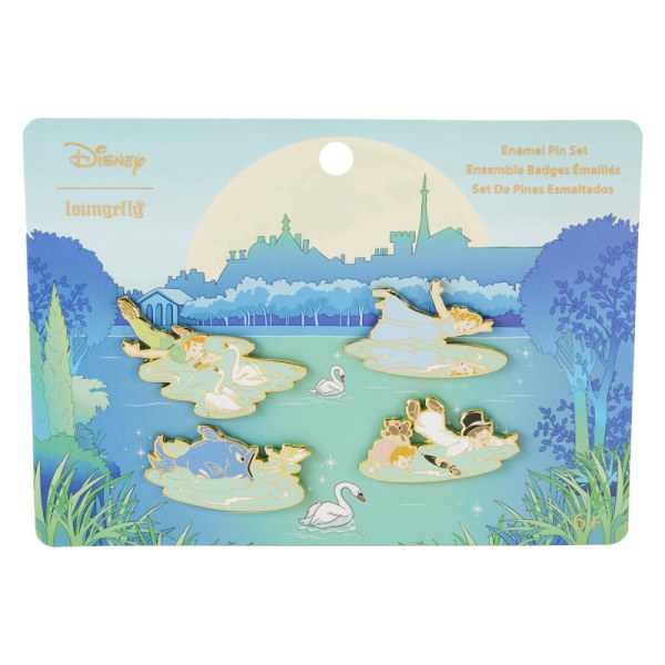 Set di 4 Pin Peter Pan che puoi volare - Disney Loungefly