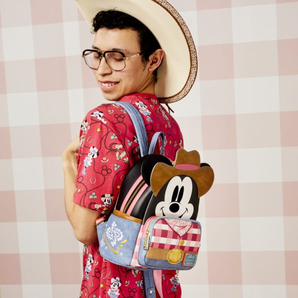 MINI Zaino Topolino Cosplay Western - DISNEY LOUNGEFLY