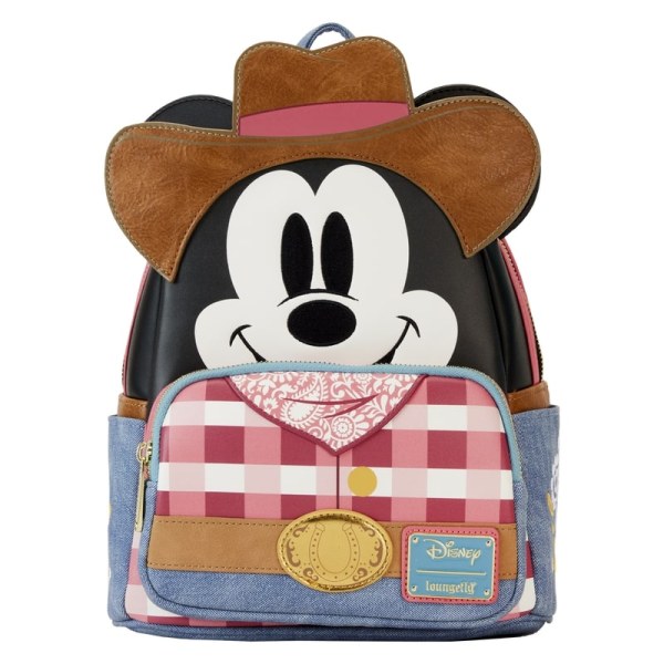 MINI Zaino Topolino Cosplay Western - DISNEY LOUNGEFLY