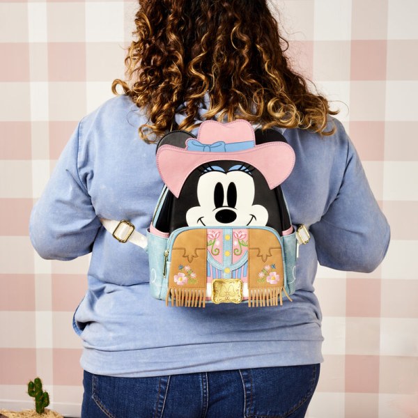 MINI Zaino Minnie Mouse Cosplay Western - DISNEY LOUNGEFLY